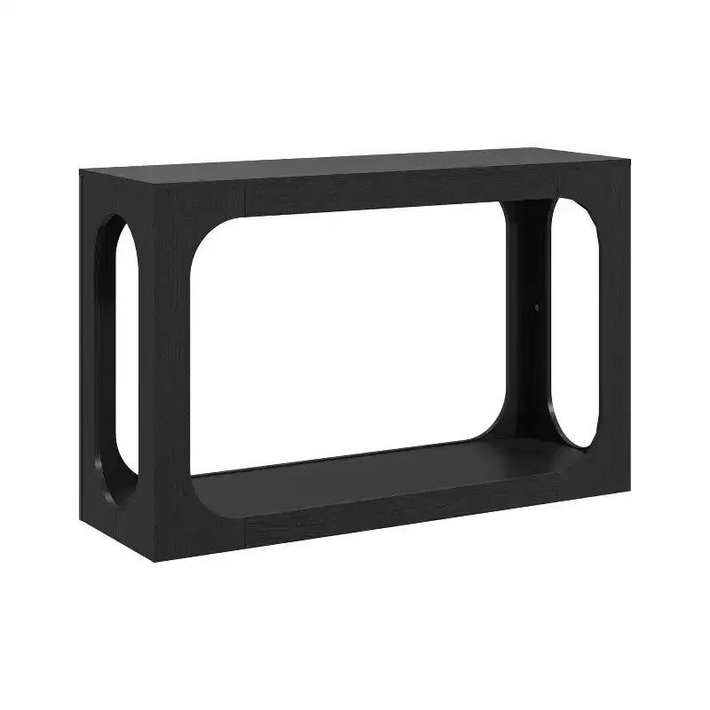 Console avec deux étagères ouvertes 47 l. x 15,6 p. x 30 h.