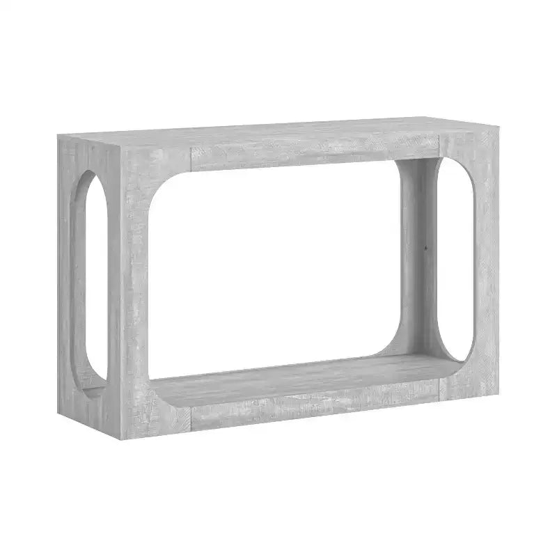 Console avec deux étagères ouvertes 47 l. x 15,6 p. x 30 h.