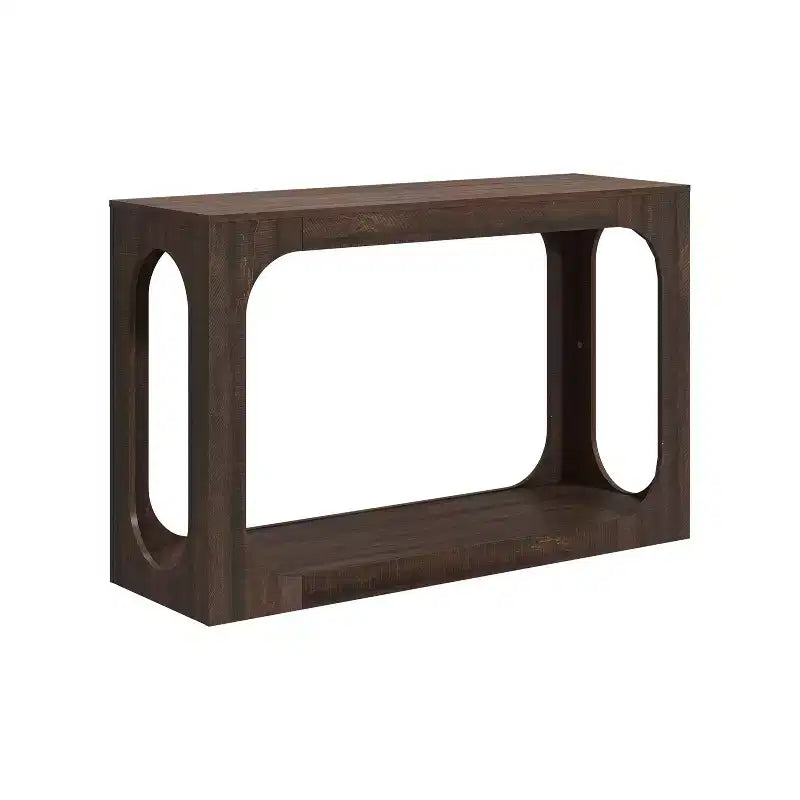 Console avec deux étagères ouvertes 47 l. x 15,6 p. x 30 h.