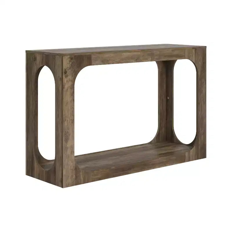 Console avec deux étagères ouvertes 47 l. x 15,6 p. x 30 h.