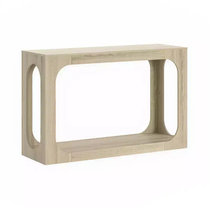 Console avec deux étagères ouvertes 47 l. x 15,6 p. x 30 h.