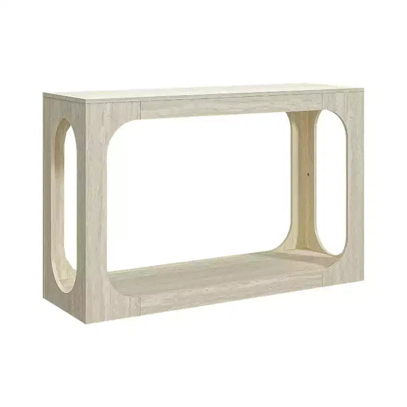 Console avec deux étagères ouvertes 47 l. x 15,6 p. x 30 h.