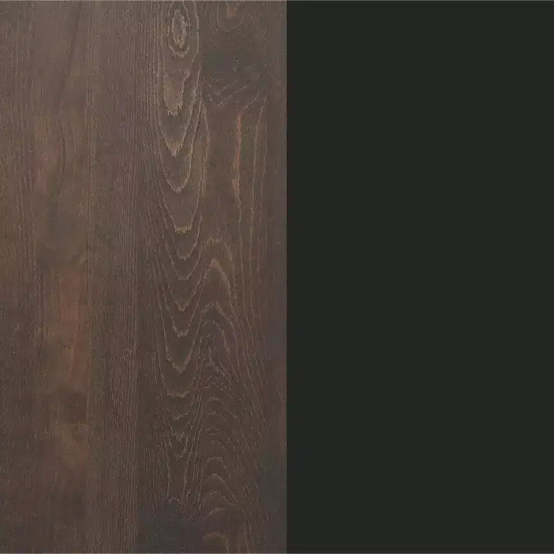 Plateau de table rond commercial en bois massif avec pied de table de salle à manger rond en fonte résistant à la rouille de 18 po
