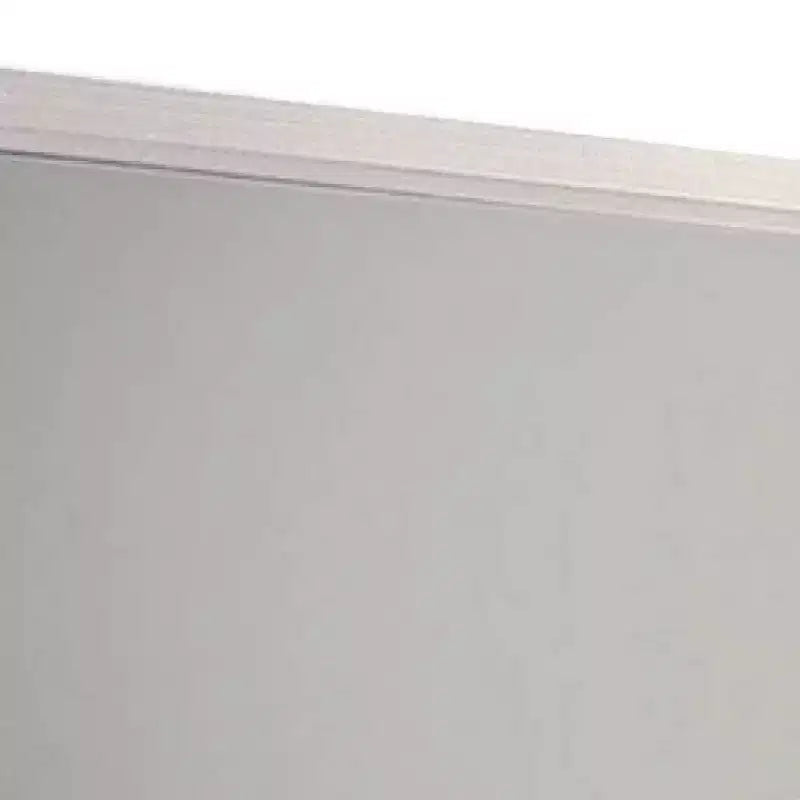 Miroir de coiffeuse, cadre en bois blanc de style moderne de 39 pouces